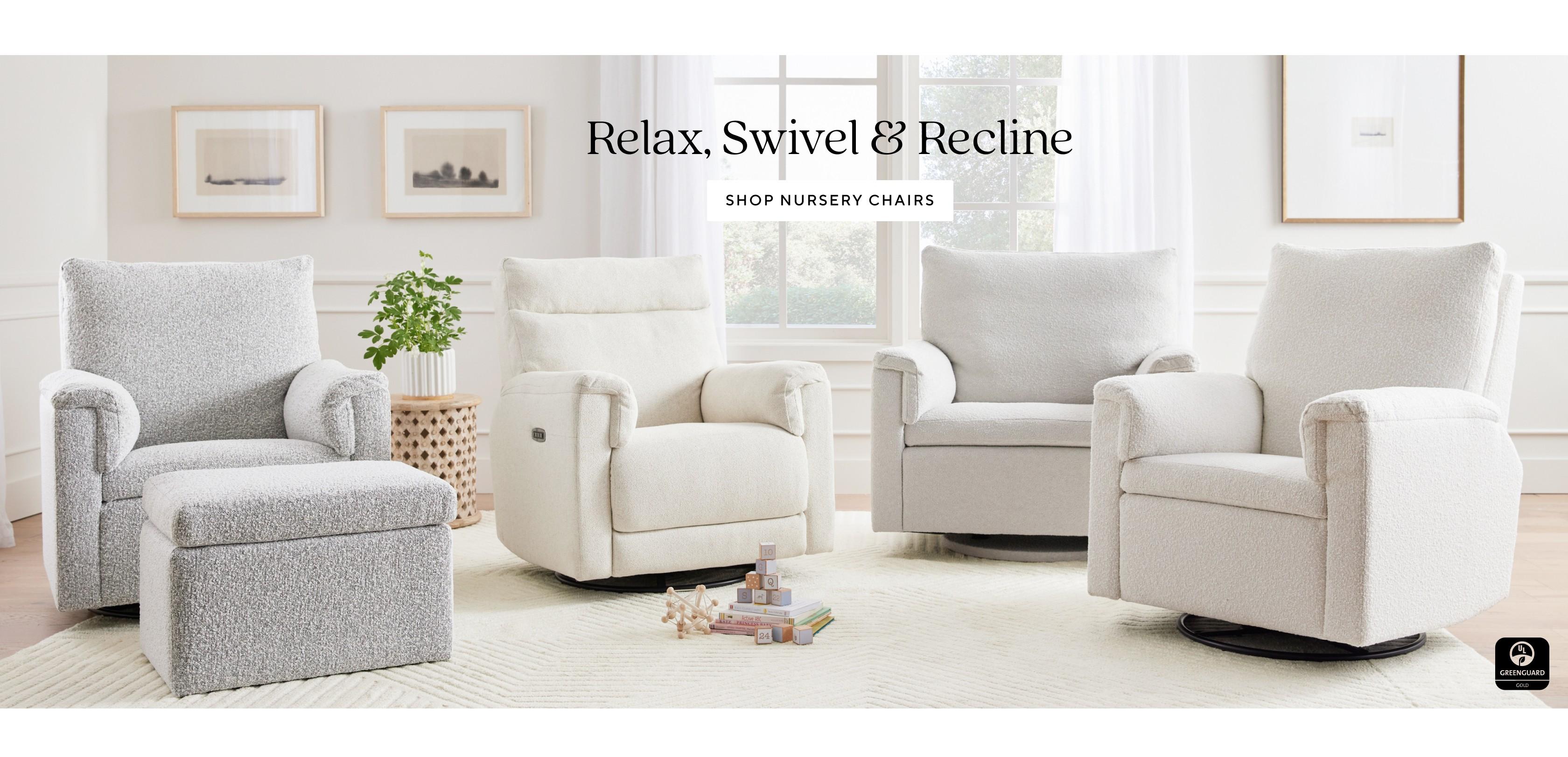 NurseryGliders, Recliners and Chairs